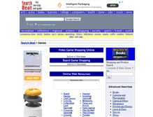 Tablet Screenshot of games.searchbeat.com